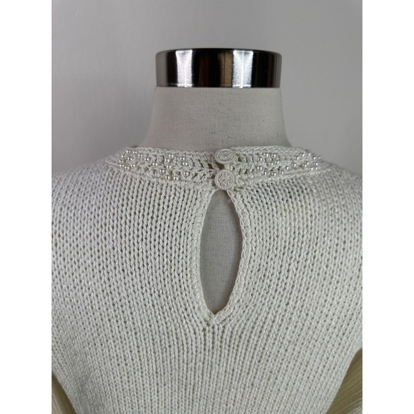 Joann Bryant Beaded Embroidered Butterfly Sweater - Picture 4 of 12